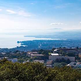 Vue depuis la tour de Sauvabelin